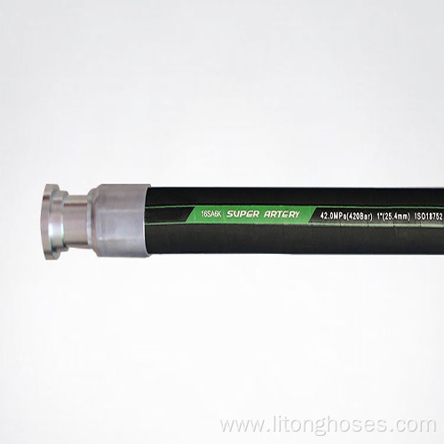 SAE 100R16 Wire Braid Hydraulic Hose